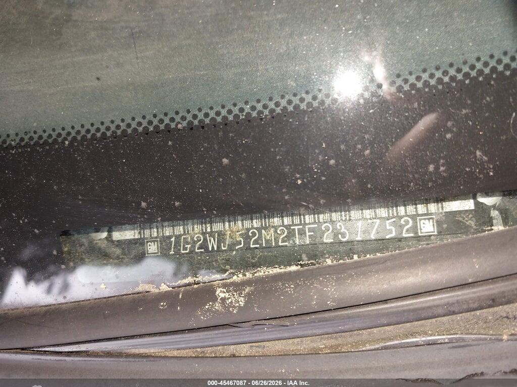 1G2WJ52M2TF231752 1996 PONTIAC GRAND PRIX photo no. 9