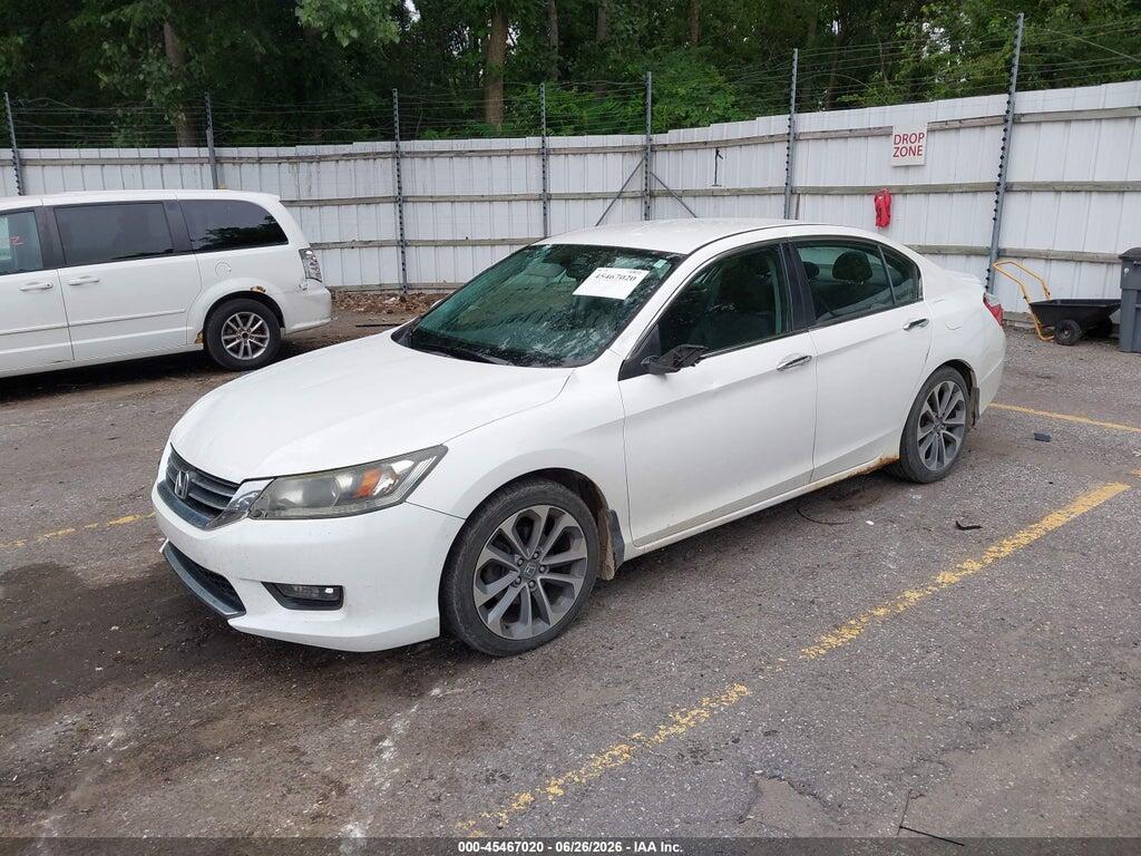 1HGCR2F58EA067093 2014 HONDA ACCORD photo no. 2