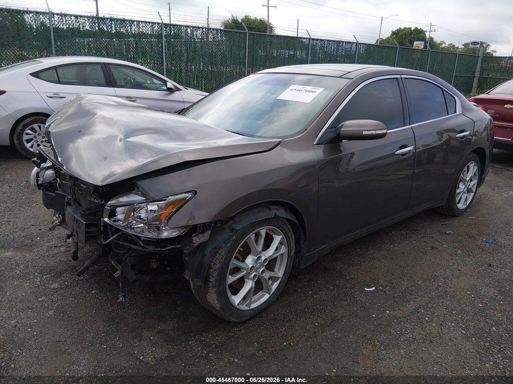 1N4AA5AP7DC839180 2013 NISSAN MAXIMA photo no. 2