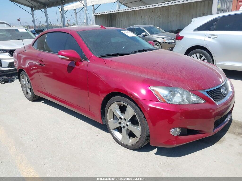 2010 LEXUS IS 350C JTHFE2C25A2503113