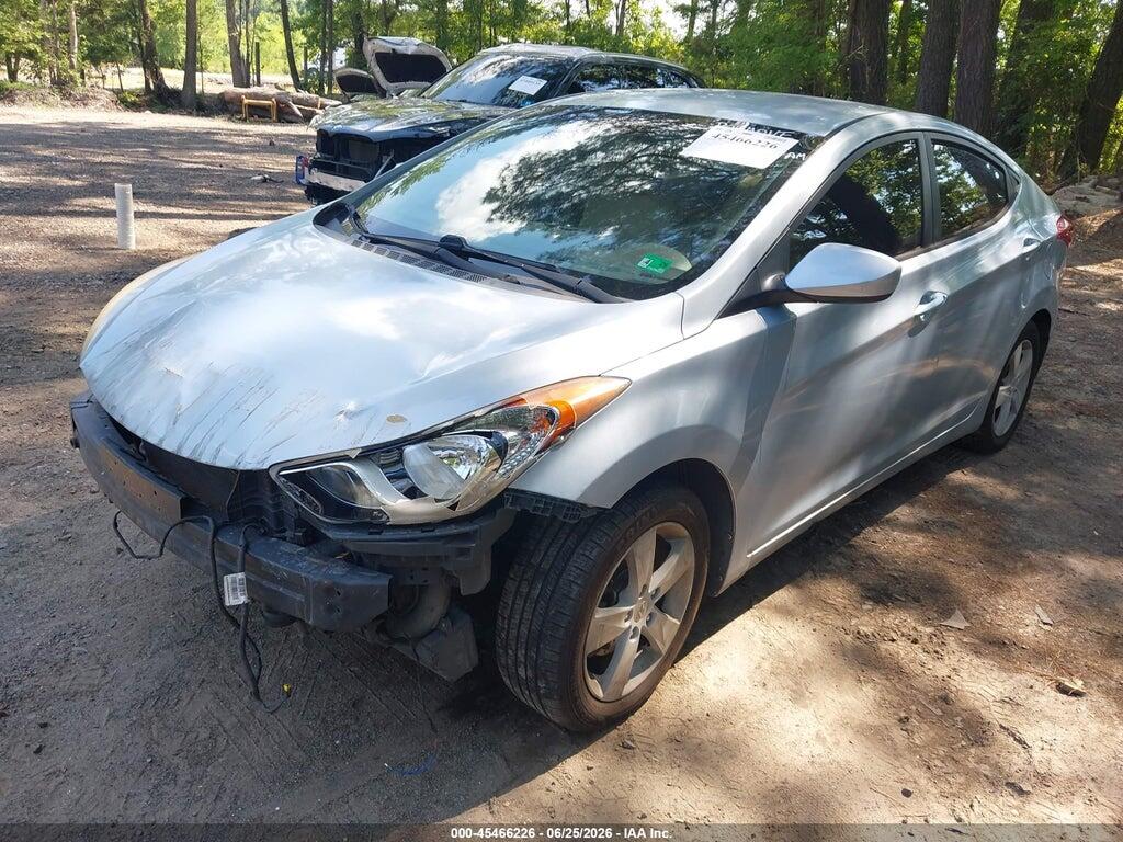 KMHDH4AE2DU750361 2013 HYUNDAI ELANTRA photo no. 2