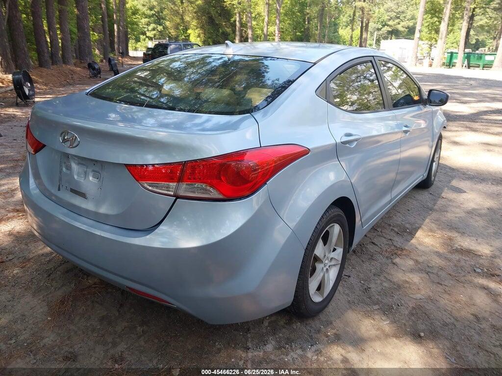 KMHDH4AE2DU750361 2013 HYUNDAI ELANTRA photo no. 4