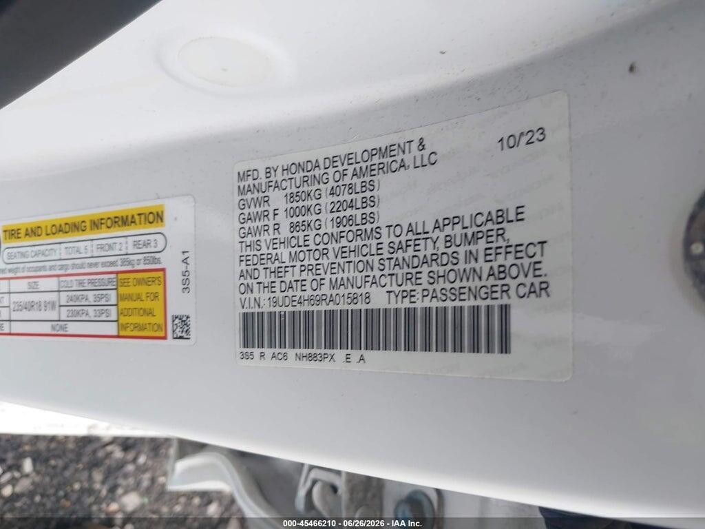 19UDE4H69RA015818 2024 ACURA INTEGRA photo no. 9