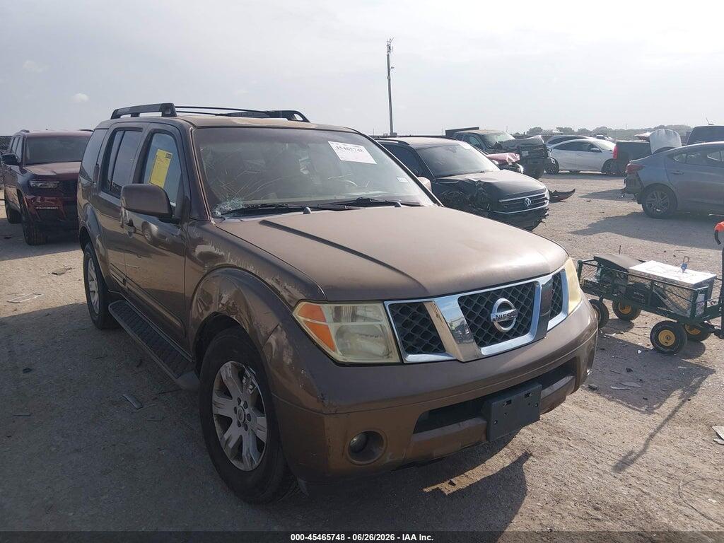 5N1AR18U15C705740 2005 NISSAN PATHFINDER photo no. 1