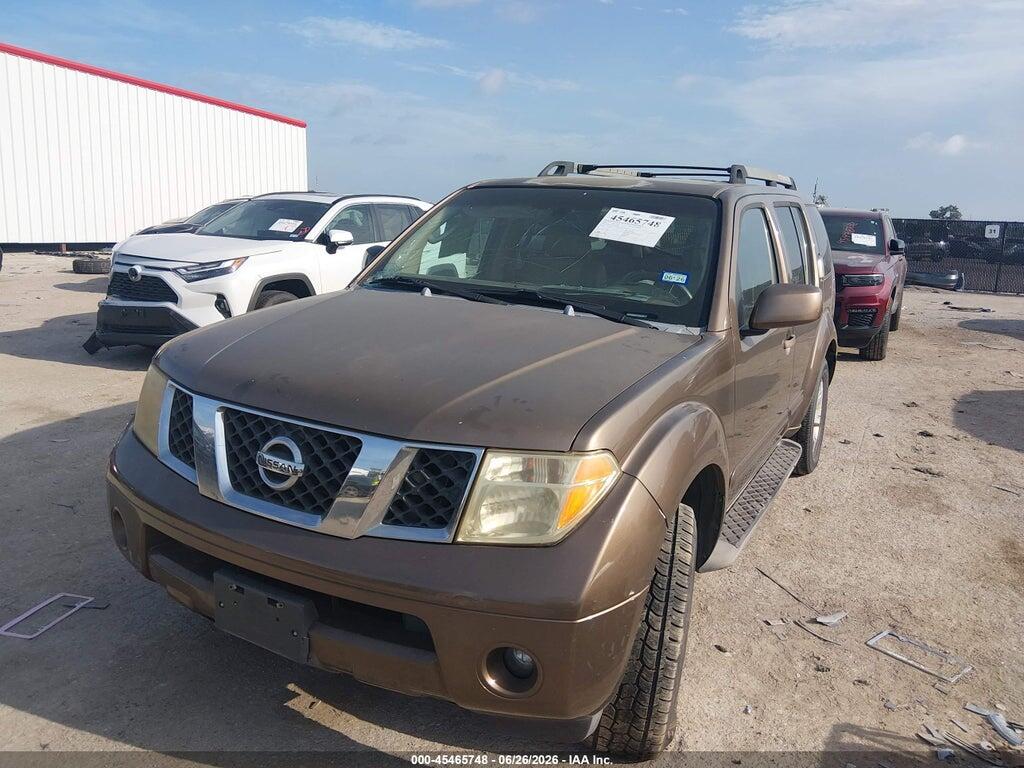 5N1AR18U15C705740 2005 NISSAN PATHFINDER photo no. 2