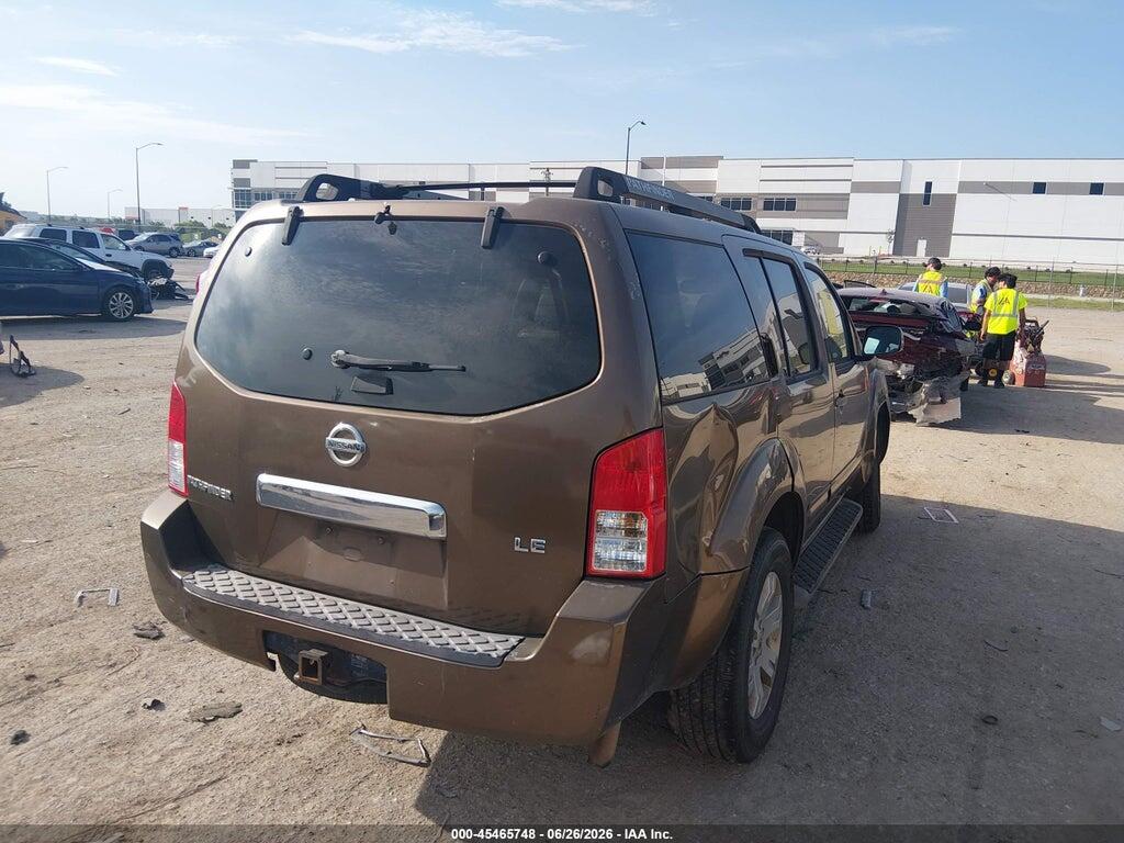 5N1AR18U15C705740 2005 NISSAN PATHFINDER photo no. 4