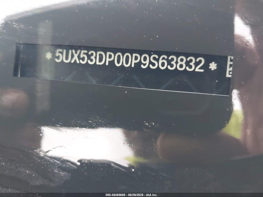 5UX53DP00P9S63832 2023 BMW X3 photo no. 9