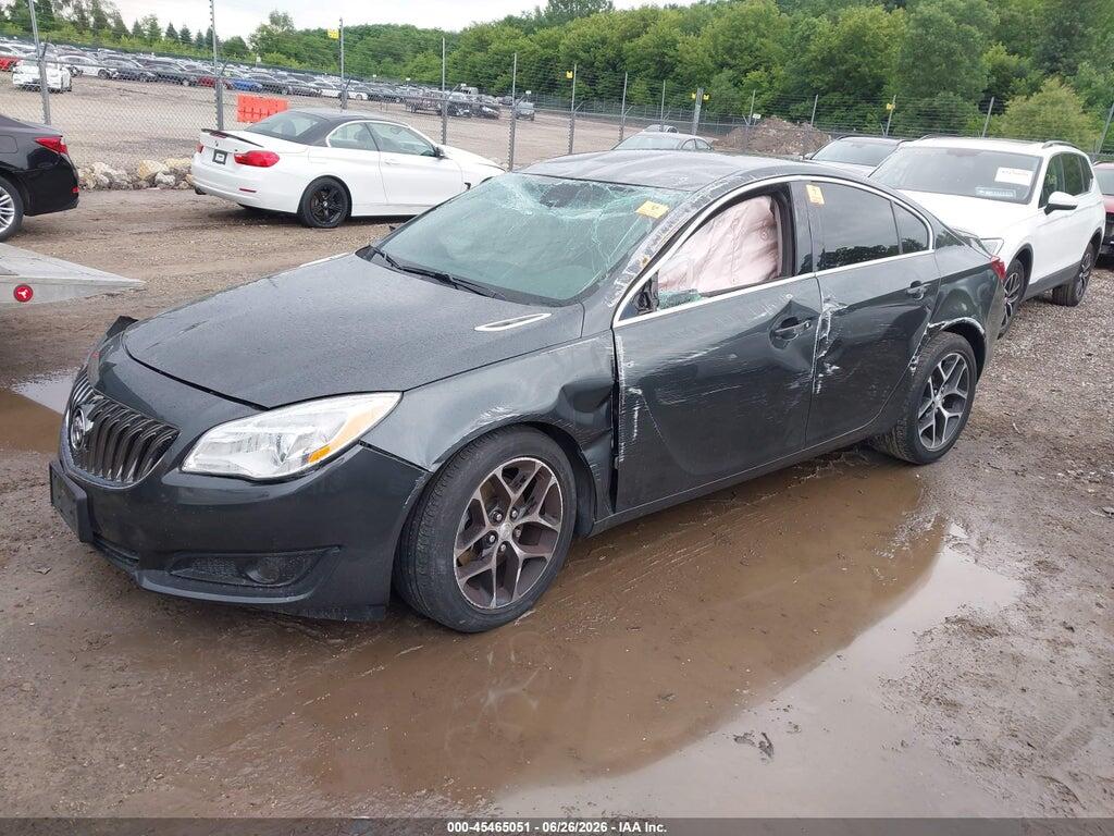 2G4GL5EX1H9195919 2017 BUICK REGAL photo no. 2