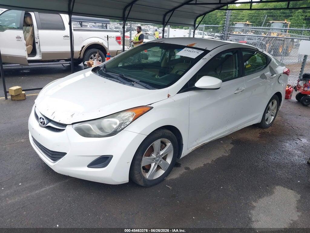 5NPDH4AE3BH040736 2011 HYUNDAI ELANTRA photo no. 2