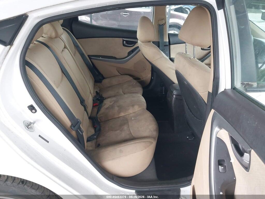 5NPDH4AE3BH040736 2011 HYUNDAI ELANTRA photo no. 8