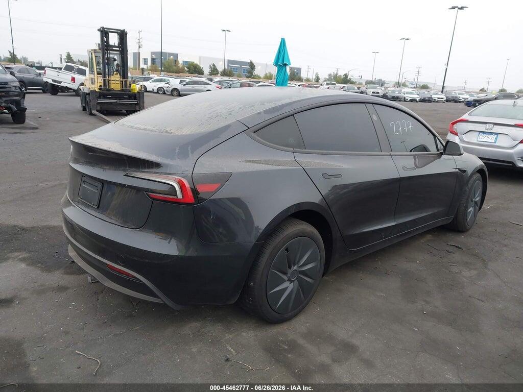 5YJ3E1EA6TF174358 2026 TESLA MODEL 3 photo no. 4