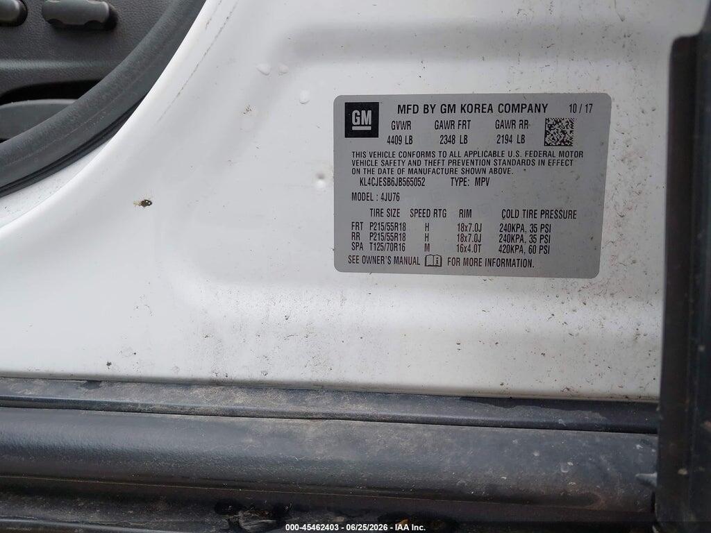 KL4CJESB6JB565052 2018 BUICK ENCORE photo no. 9