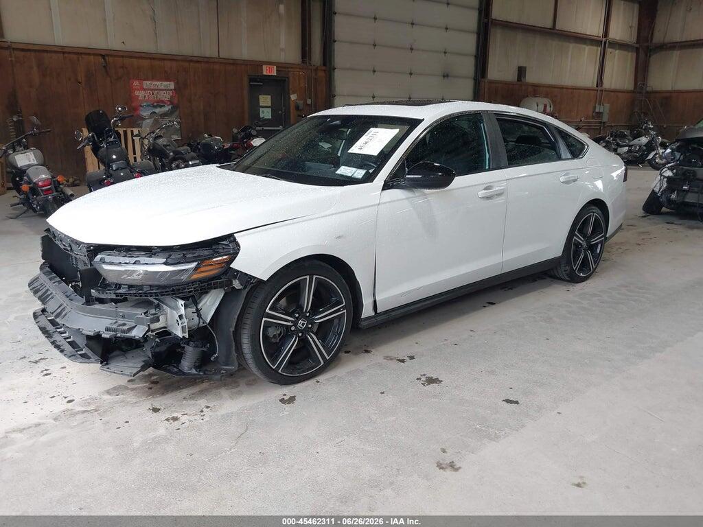 1HGCY2F55PA049446 2023 HONDA ACCORD HYBRID photo no. 2