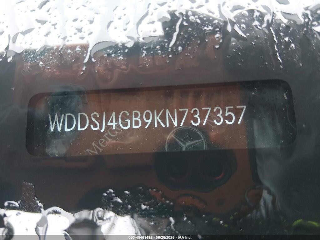 WDDSJ4GB9KN737357 2019 MERCEDES-BENZ CLA 250 photo no. 9