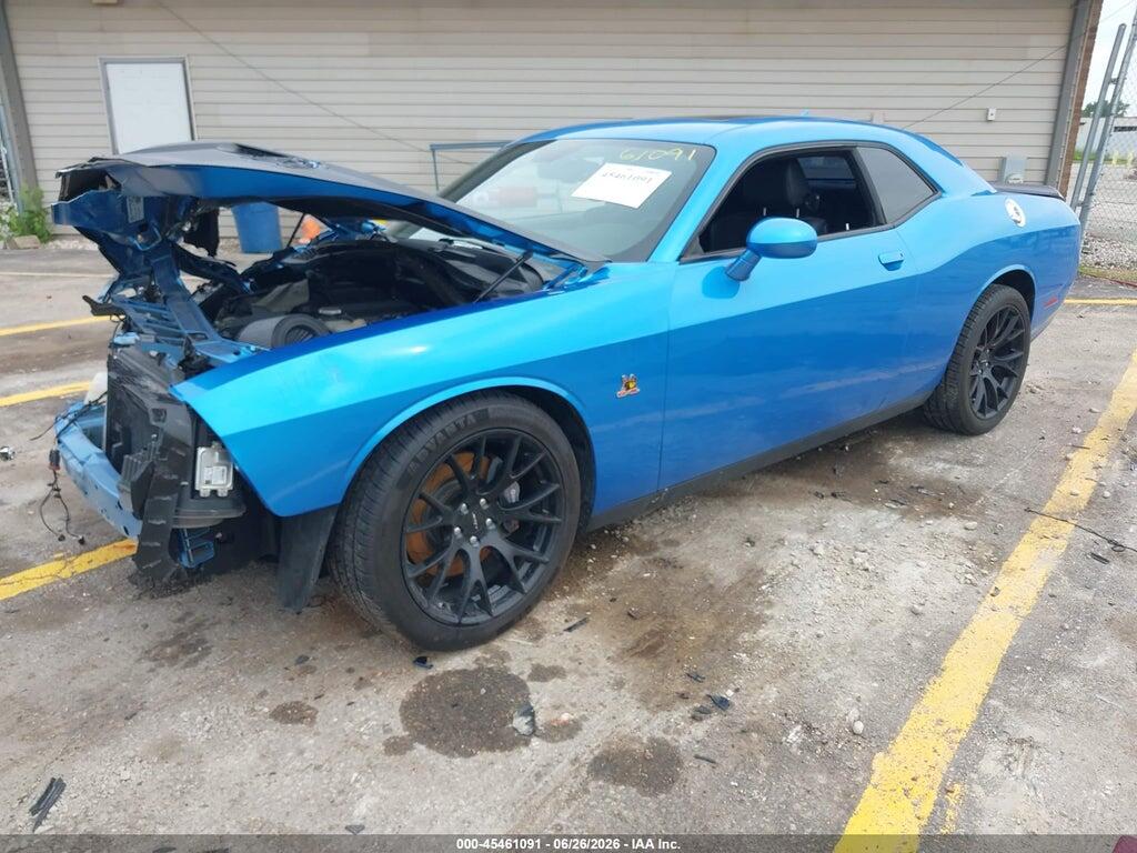 2C3CDZFJ4FH804347 2015 DODGE CHALLENGER photo no. 2