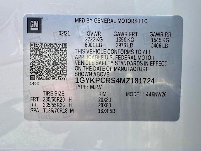 2021 CADILLAC XT6 PREMIUM LUXURY — Фото 15 из 15