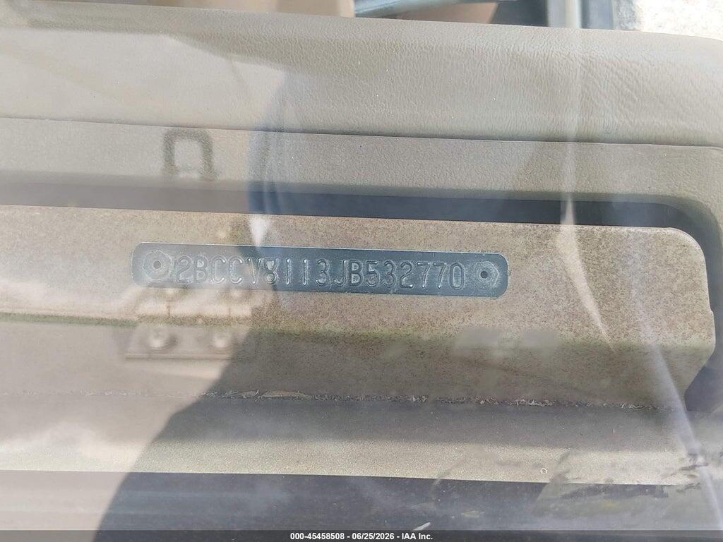 2BCCV8113JB532770 1988 JEEP WRANGLER photo no. 9