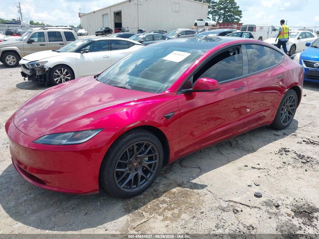 5YJ3E1EA4SF952395 2025 TESLA MODEL 3 photo no. 2