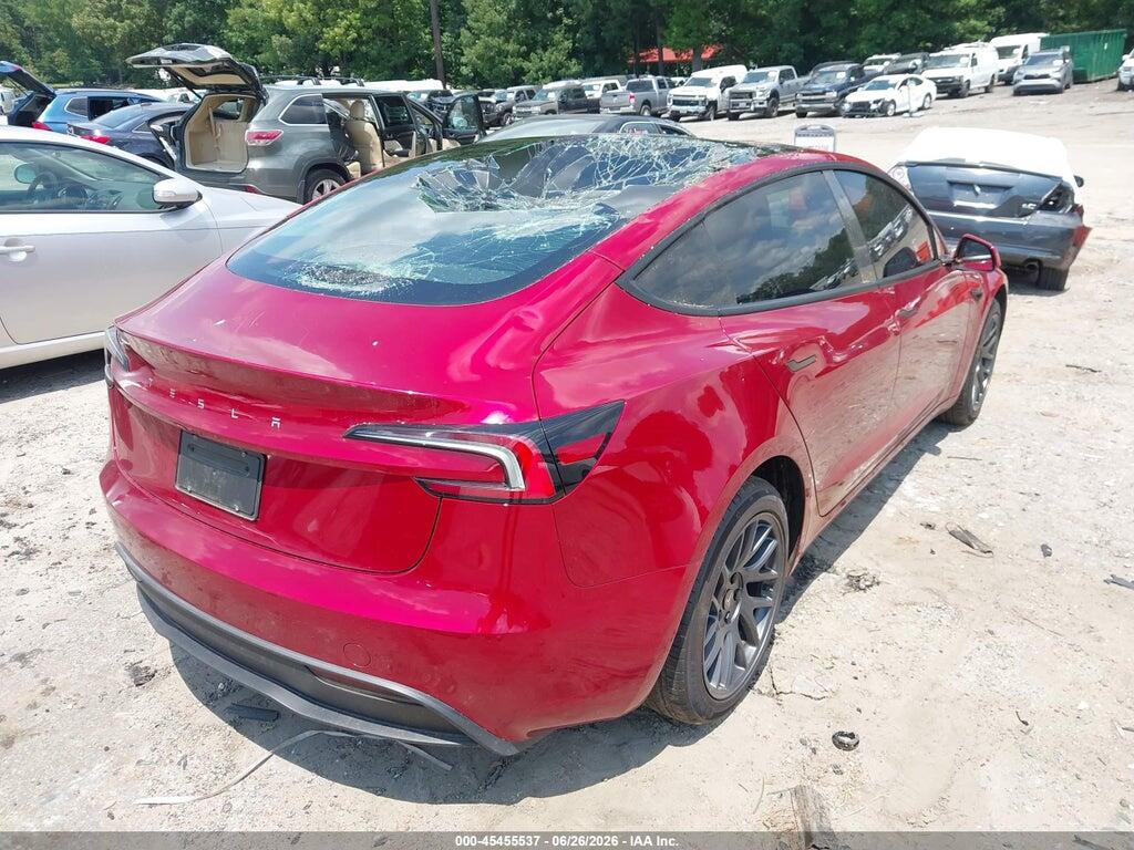 5YJ3E1EA4SF952395 2025 TESLA MODEL 3 photo no. 6