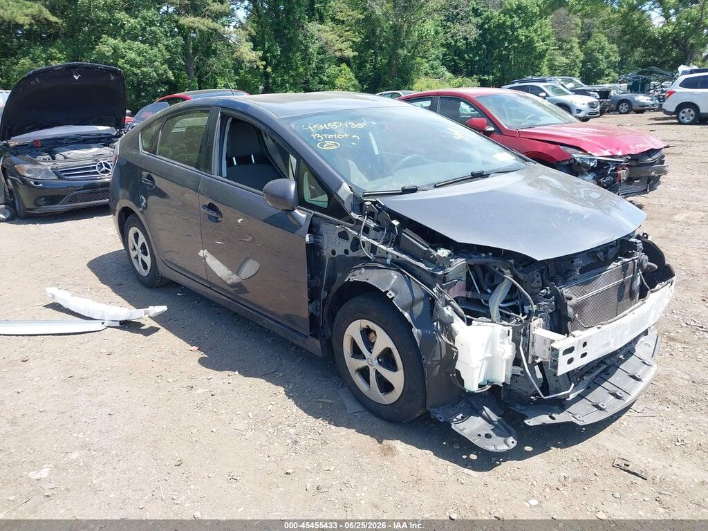 JTDKN3DU9D5680157 2013 TOYOTA PRIUS photo no. 1