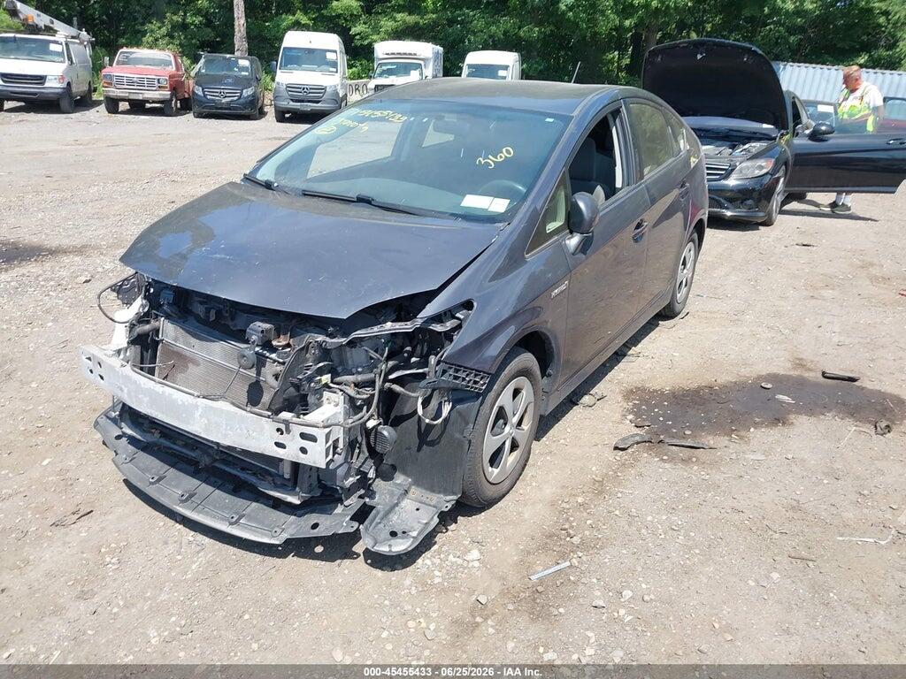 JTDKN3DU9D5680157 2013 TOYOTA PRIUS photo no. 2