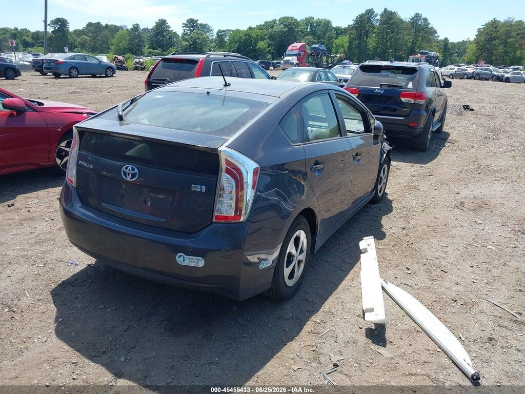 JTDKN3DU9D5680157 2013 TOYOTA PRIUS photo no. 4