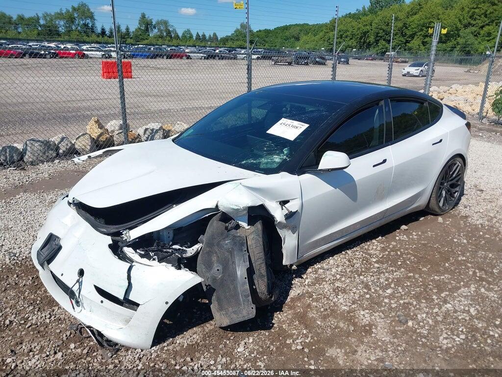 5YJ3E1EB5JF073866 2018 TESLA MODEL 3 photo no. 2
