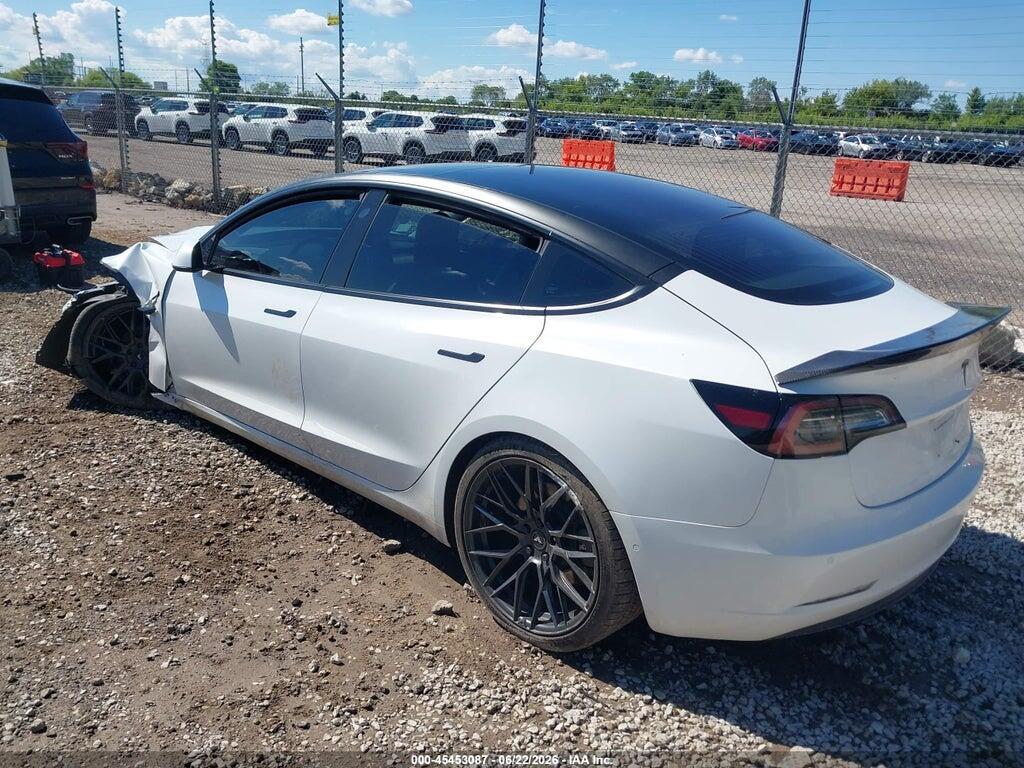 5YJ3E1EB5JF073866 2018 TESLA MODEL 3 photo no. 3