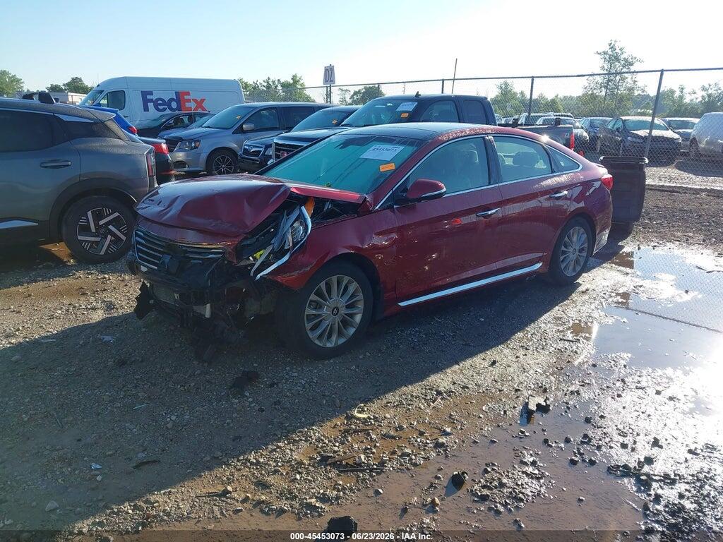5NPE34AF1FH252830 2015 HYUNDAI SONATA photo no. 2