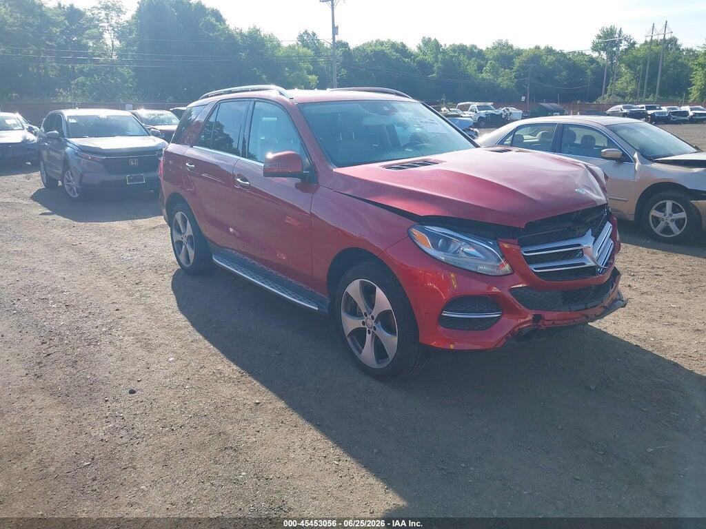 4JGDA5HB1GA755630 2016 MERCEDES-BENZ GLE 350 photo no. 1