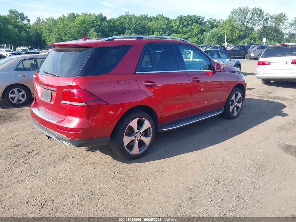 4JGDA5HB1GA755630 2016 MERCEDES-BENZ GLE 350 photo no. 4