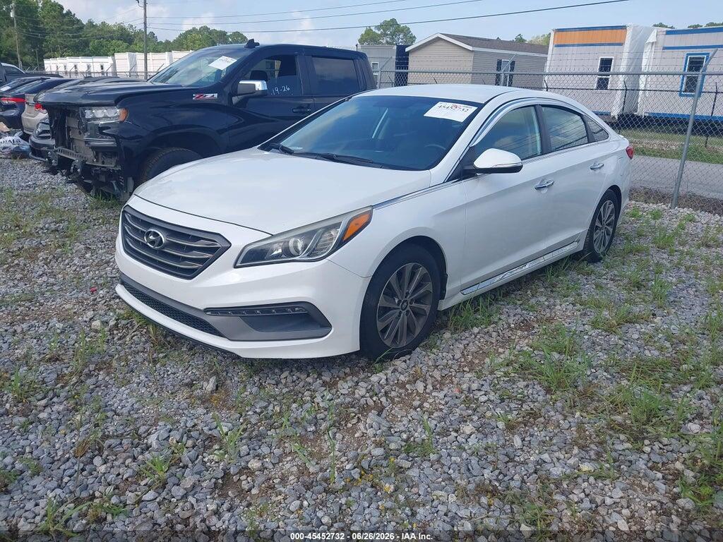 5NPE34AF8FH101855 2015 HYUNDAI SONATA photo no. 2