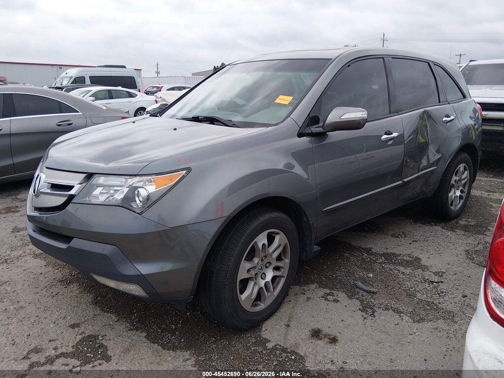 2HNYD28299H516482 2009 ACURA MDX photo no. 2