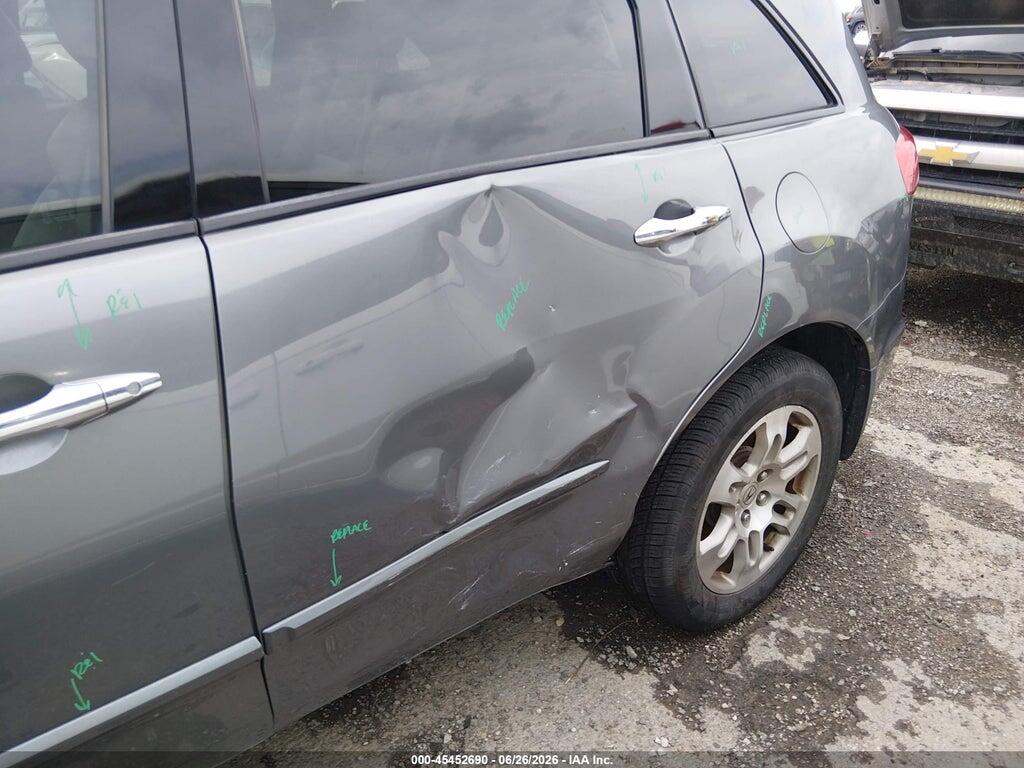 2HNYD28299H516482 2009 ACURA MDX photo no. 6
