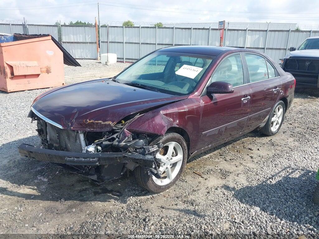 5NPEU46F06H039986 2006 HYUNDAI SONATA photo no. 2