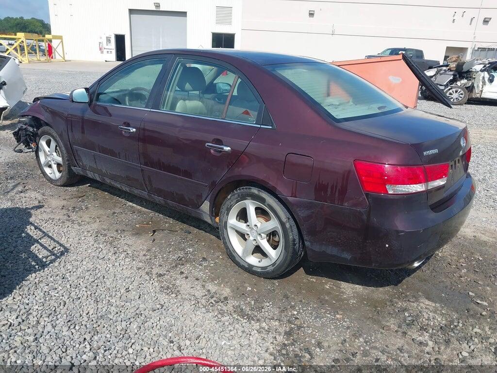 5NPEU46F06H039986 2006 HYUNDAI SONATA photo no. 3