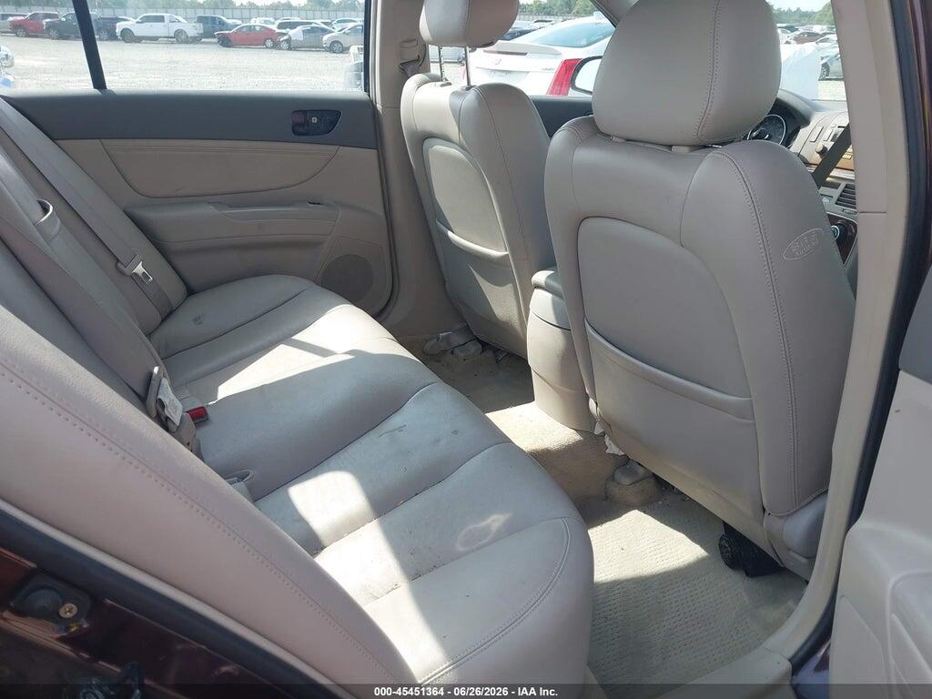5NPEU46F06H039986 2006 HYUNDAI SONATA photo no. 8