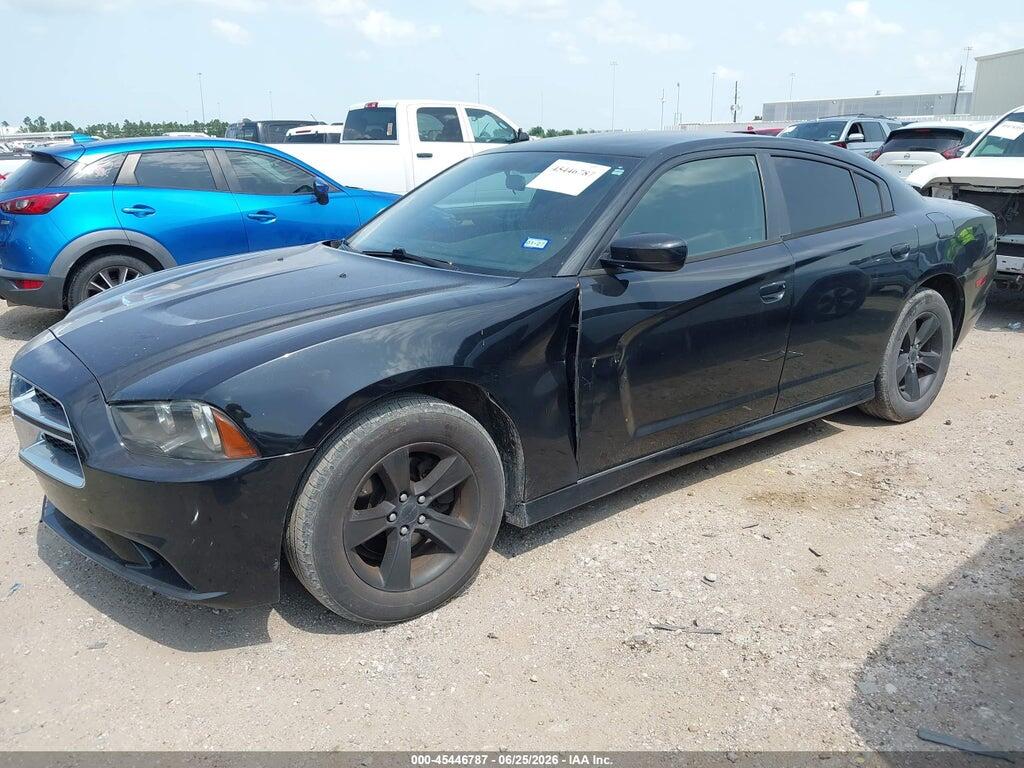 2C3CDXBG3EH275454 2014 DODGE CHARGER photo no. 2