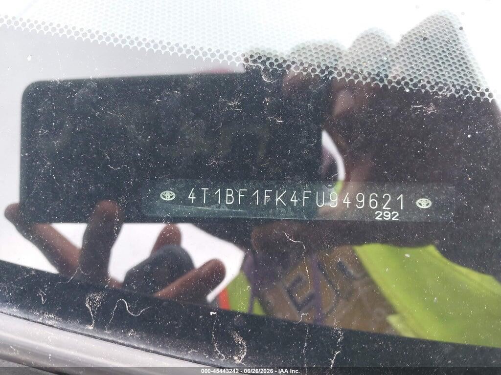 4T1BF1FK4FU949621 2015 TOYOTA CAMRY photo no. 9