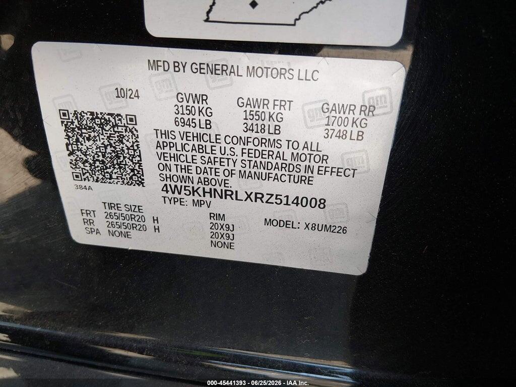4W5KHNRLXRZ514008 2024 ACURA ZDX photo no. 9