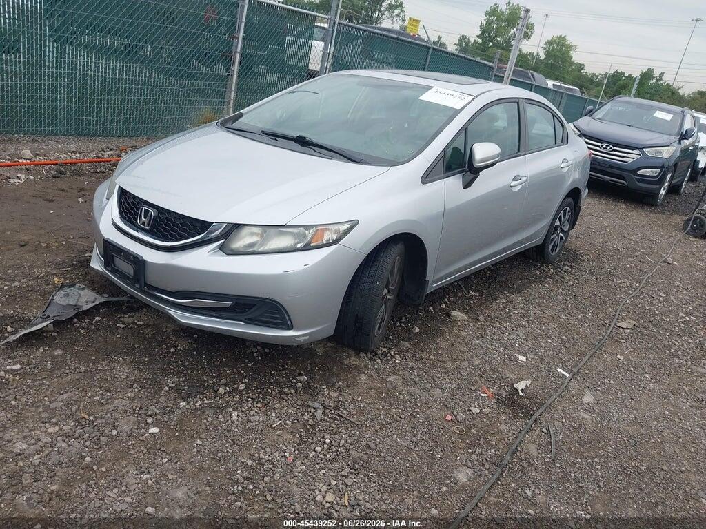 2HGFB2F82EH554030 2014 HONDA CIVIC photo no. 2