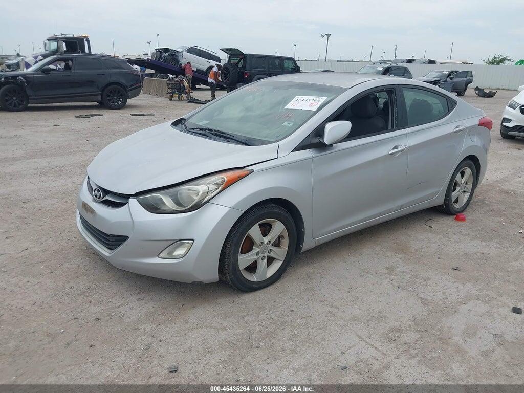 KMHDH4AE6CU469131 2012 HYUNDAI ELANTRA photo no. 2