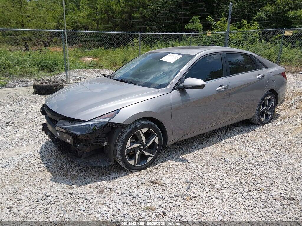 KMHLP4AG1NU299179 2022 HYUNDAI ELANTRA photo no. 2