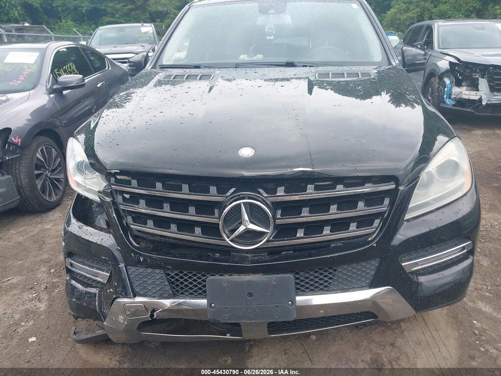 4JGDA5HB1EA370663 2014 MERCEDES-BENZ ML 350 photo no. 12