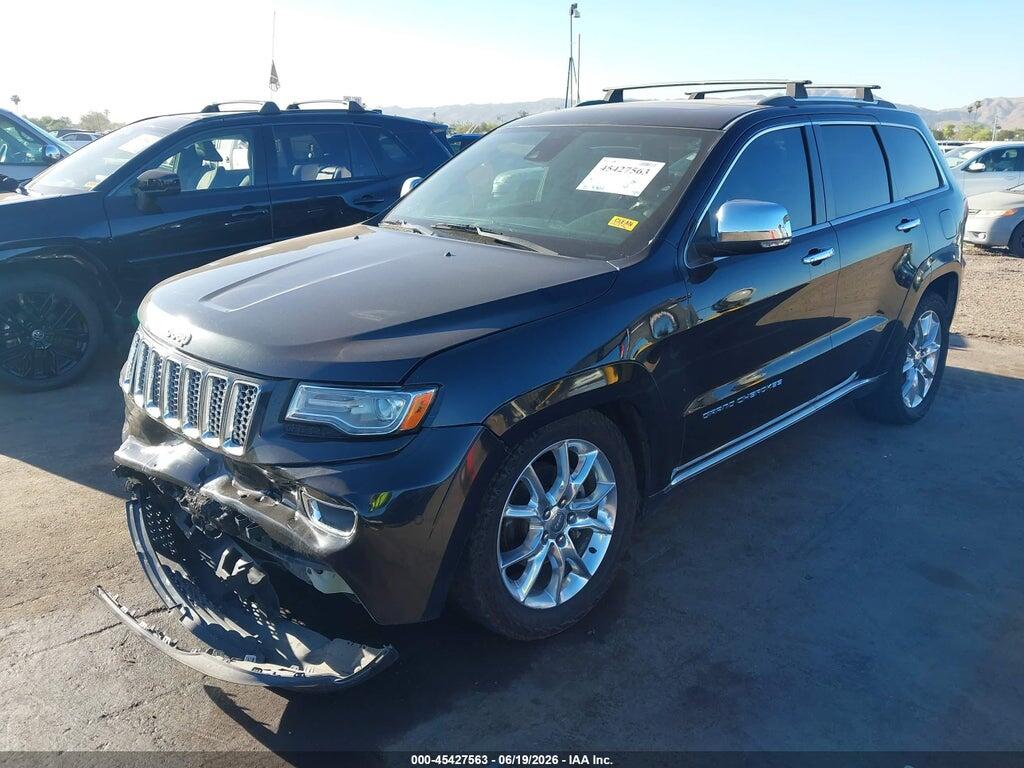 1C4RJFJG1EC501245 2014 JEEP GRAND CHEROKEE photo no. 2