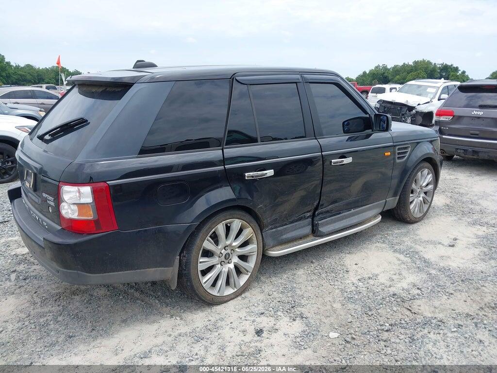 SALSK25488A165237 2008 LAND ROVER RANGE ROVER SPORT photo no. 4