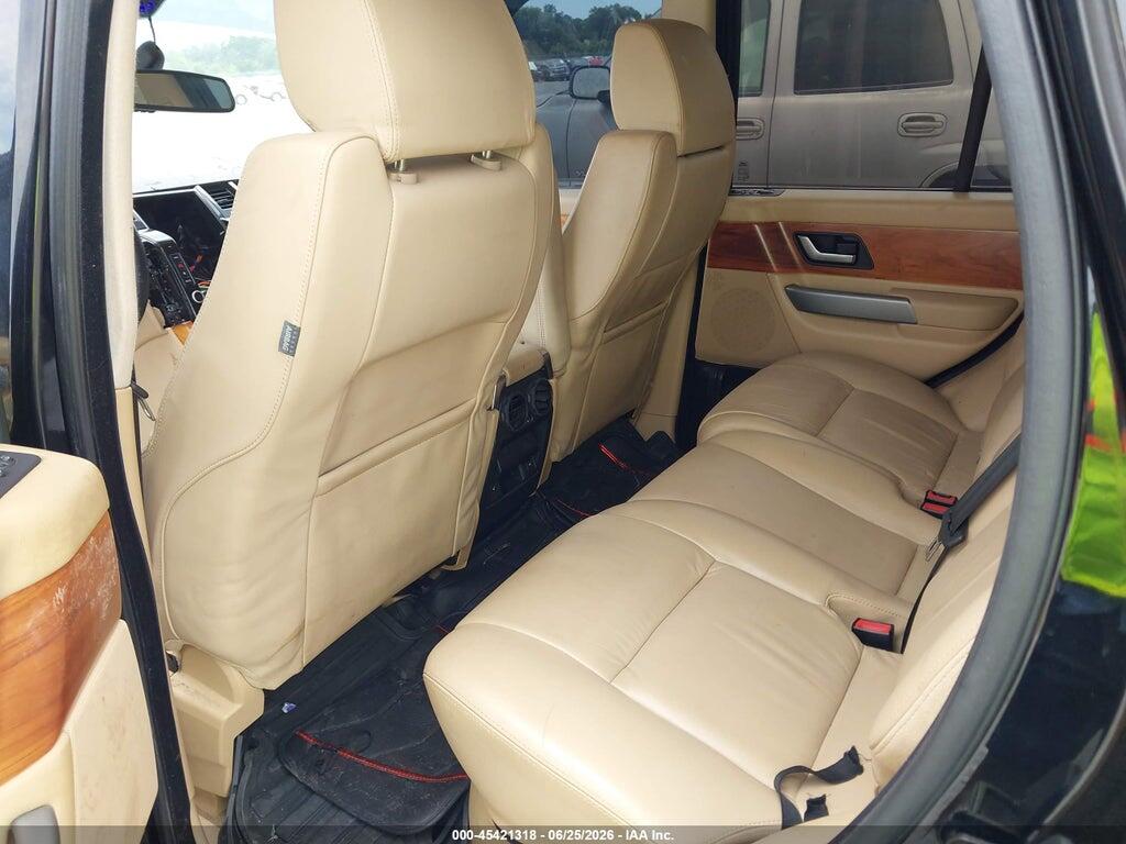 SALSK25488A165237 2008 LAND ROVER RANGE ROVER SPORT photo no. 8