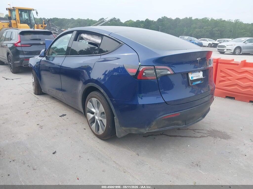 7SAYGAEE2NF426650 2022 TESLA MODEL Y photo no. 3
