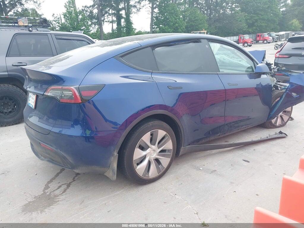 7SAYGAEE2NF426650 2022 TESLA MODEL Y photo no. 4