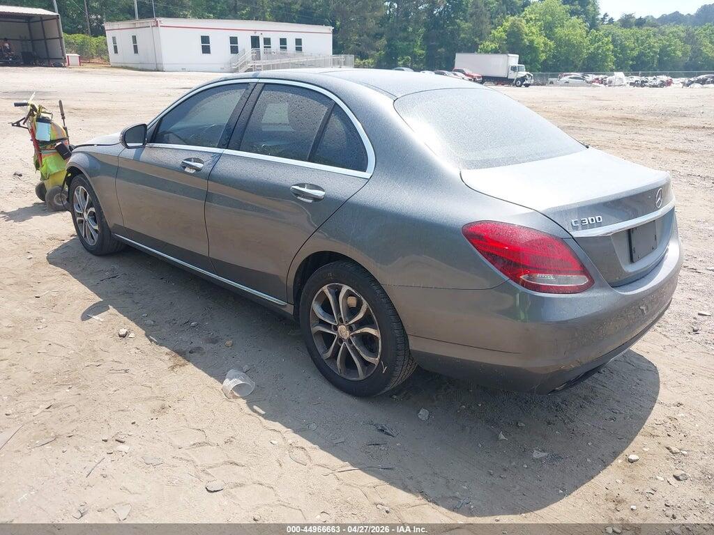 55SWF4KB0HU185516 2017 MERCEDES-BENZ C 300 photo no. 3